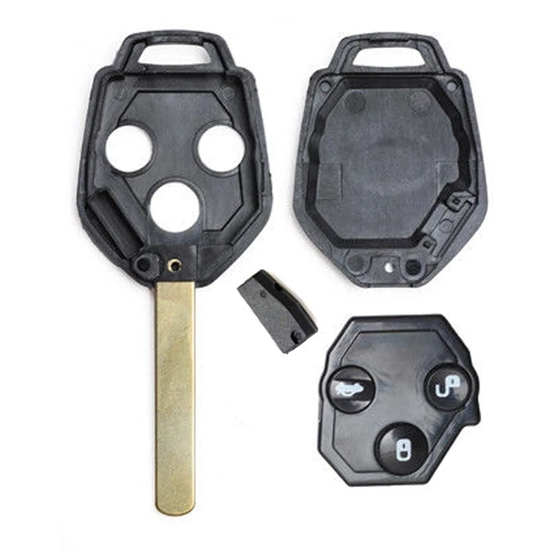 433MHz 4D62 Chip Upgraded Flip Key Fob for Subaru Forester 2008-2012