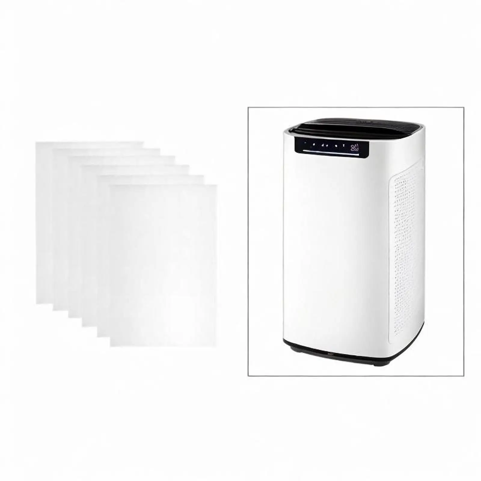 6x Air Purifiers Replacement non-woven Filtration System Part Accessories for Wg605 W380 6x Air Purifiers Replacement non-woven Filtration System Part Accessories for Wg605 W380