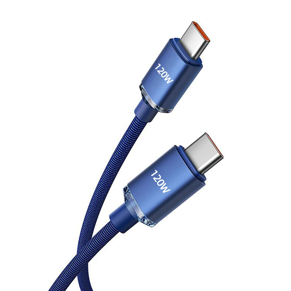ตัวเลือกสินค้า สายชาร์จเร็ว USB-C 120W รองรับทุกอุปกรณ์ พร้อมใช้งานทันที