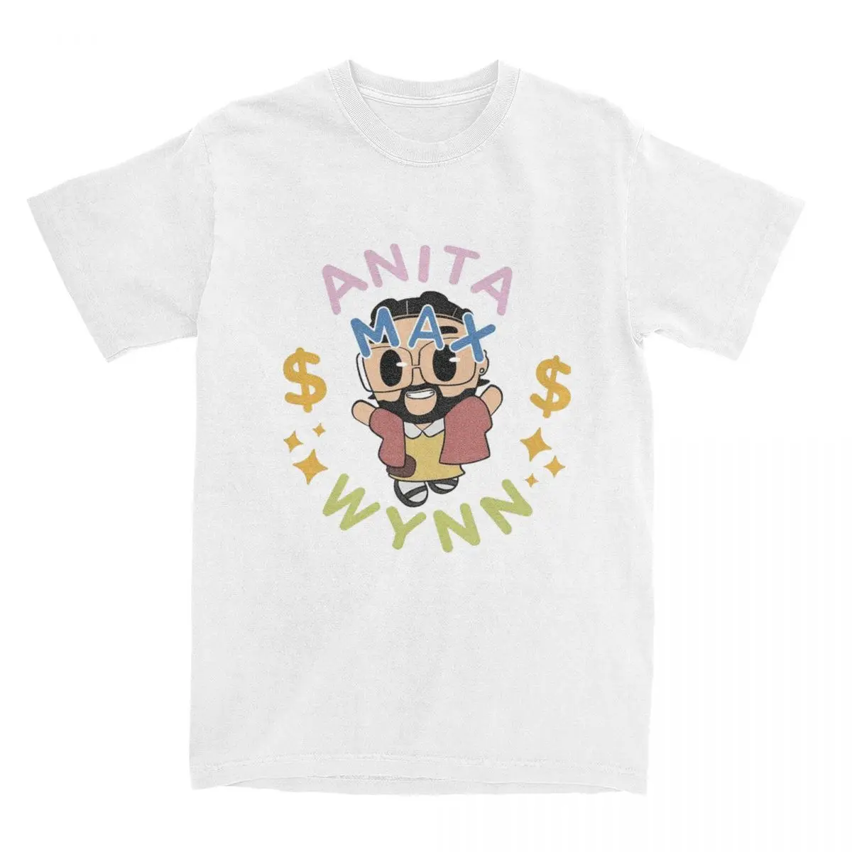 

Модные футболки INS Anita Max Wynn для мужчин и женщин, отличная футболка из 100% хлопка, топы с коротким рукавом, идея для подарка