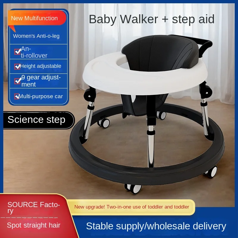 

5 to 24 months old baby multifunctional toddler with anti-collision and fall protection, can be sat and pushed for factory sales