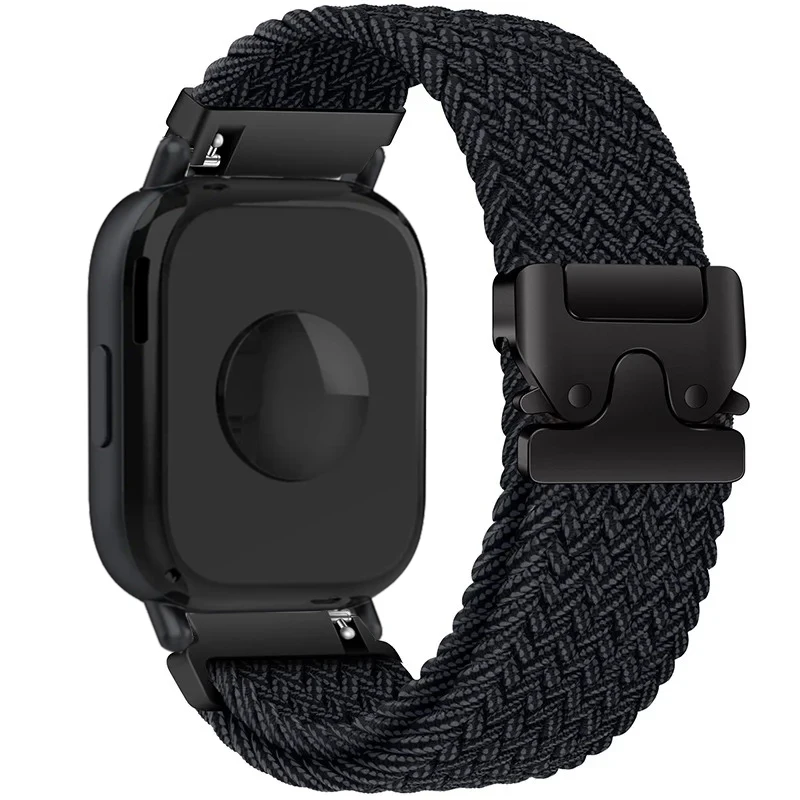 Nylon Braided Loop Strap with Parachute Buckle Bracelet Band - Versatile Accessory