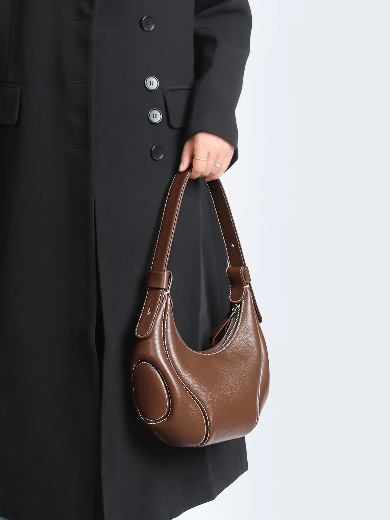 Borsa da donna per donna Borse firmate Borsa in vera pelle Borsa da donna Trend Casual Tote Borse a tracolla di grande capacità - immagine 6