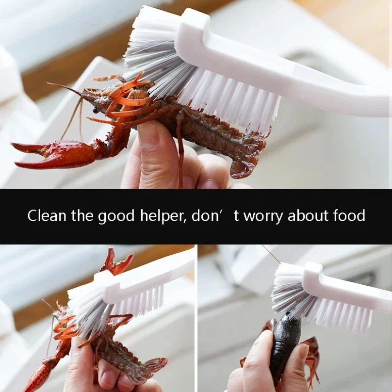 360 Degree Clean Narrow Brush Long Handle Fish Tank Straw Baby Milk Bottle Gap Glass Tube Cleaning Brush Home Kitchen Tools 5