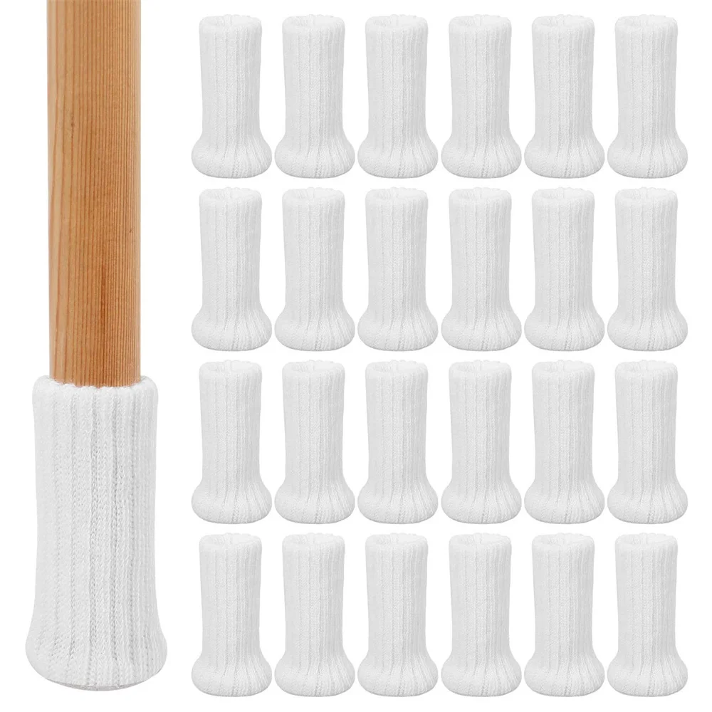 24 قطعة كرسي الساق الجوارب مرونة عالية كرسي الساق...