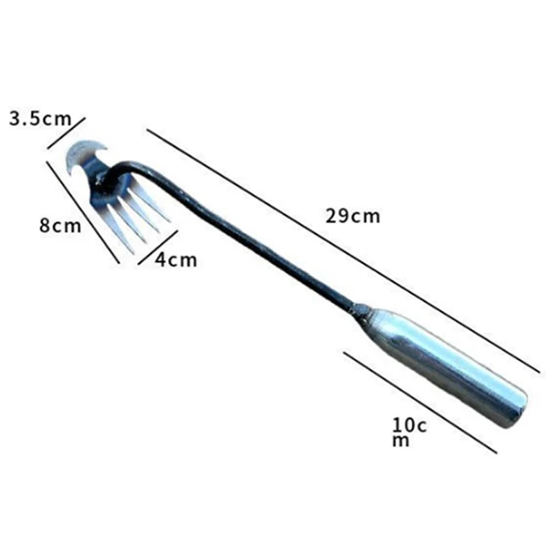 Manganese Steel Garden Weeders Grass Rooting Loose Soil Hand Weeding Removal Puller Gardening Tools Multifunctional Weeder 3