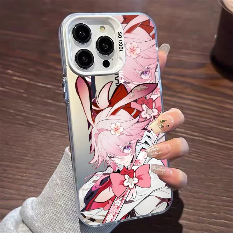 Honkai Star Rail Evanescia Sparkle Cartoon Phone Case - Durable Hard IMD Casing