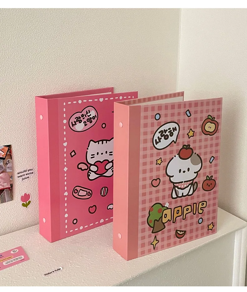 A5 Kawaii Binder Photocards Cover,Idol Card Photo Album,Strengthening ...