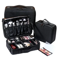 Professional Cosmetic Bag for Women Leather Cosmetic Bags Waterproof Oxford Large Capacity Travel Makeup Case for Makeup Artist 1