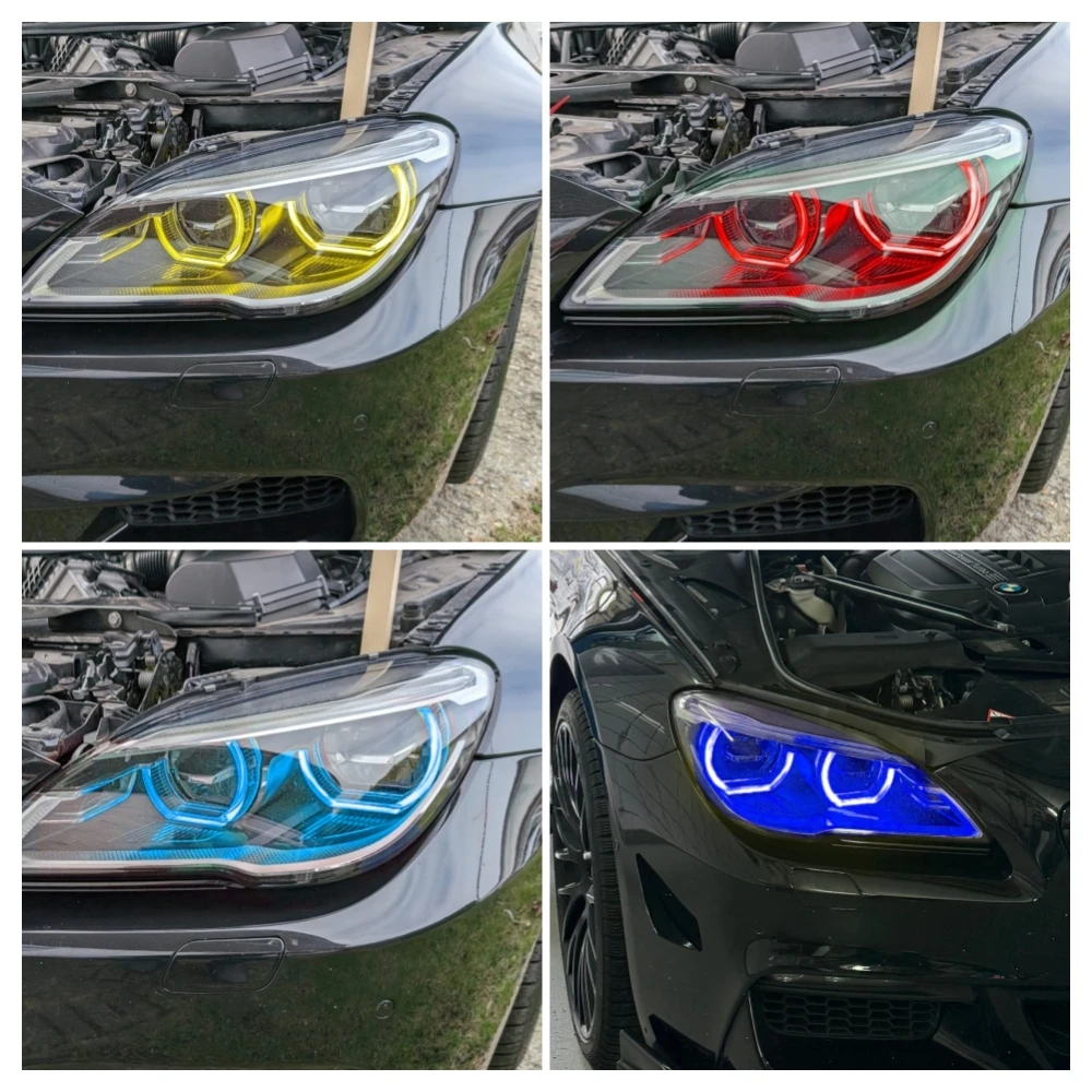 典典 CSL Multi-color Angel Eyes DRL For 2016-2019 BMW F06 F12 F13