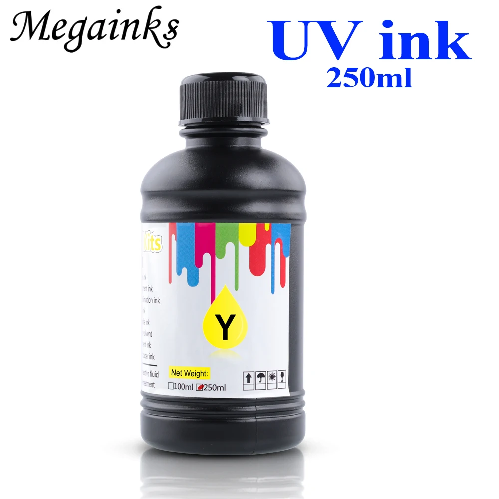 Led uv Tinta Garrafa para Epson Impressora 1390 L800 L1800 L805 R1800 R1900 Dx4 Dx5 Dx6 Dx7 Tx800 Xp600 Opções ml x 6 - Imagem 5