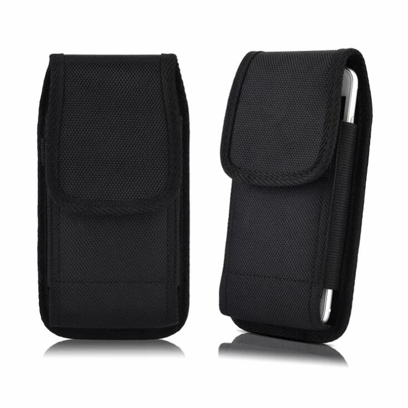 Compact Waist Bag with Zippered Pouch for Mobile Phones, Coins, and Cards