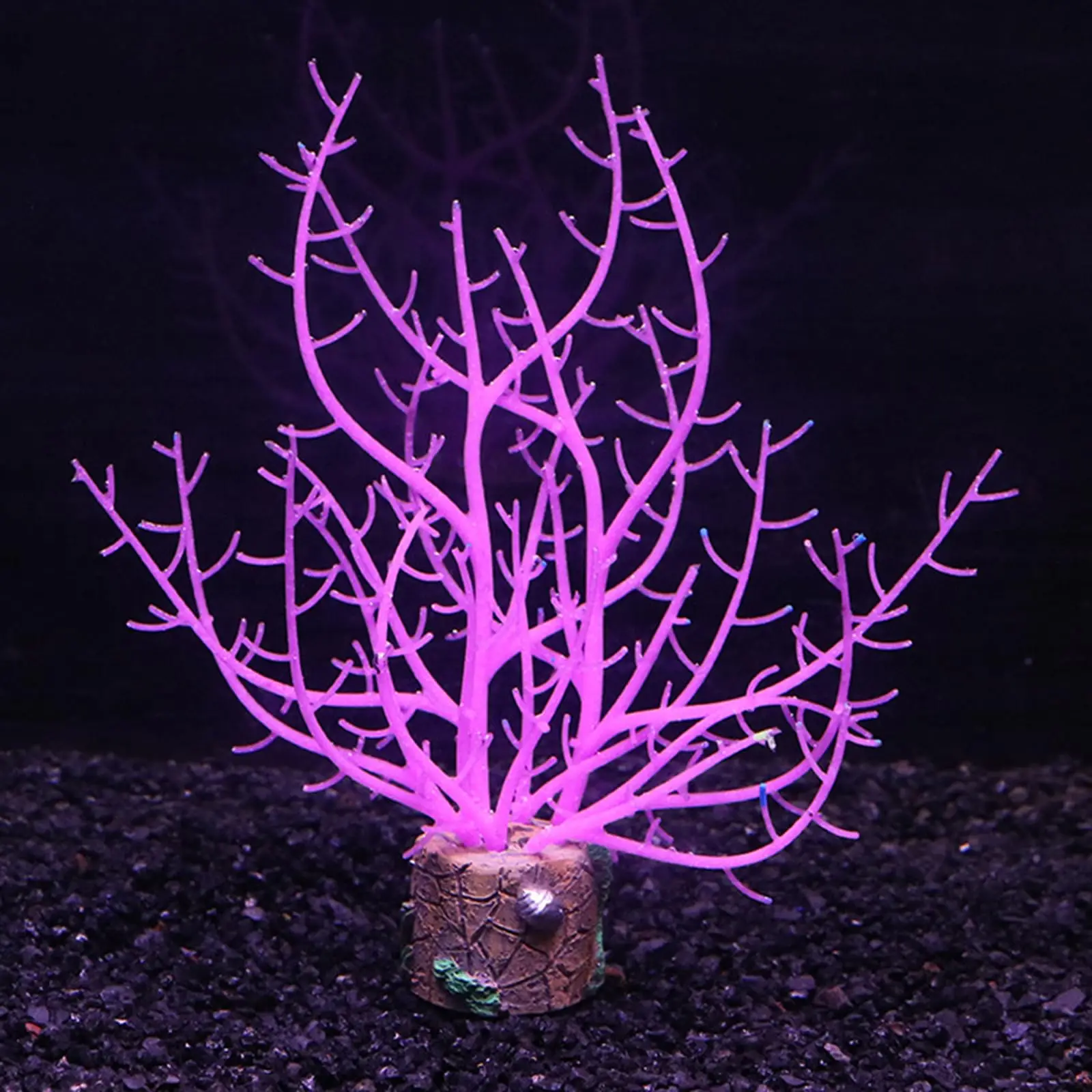 Luminous Silicone Sea Anemone Aquarium Decor Ornament