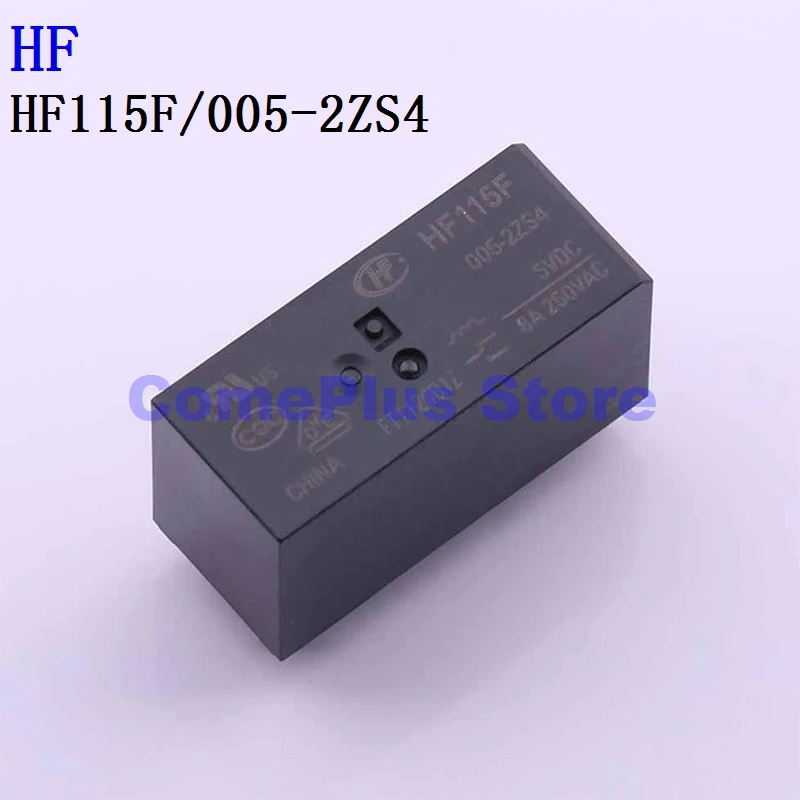 

5 шт., реле мощности HF HF115F/005-2ZS4 012 024 5 в 12 В 24 В