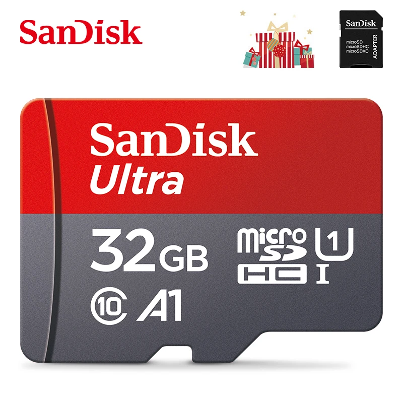 SanDisk карта памяти Micro SD, класс 10, 32 ГБ, 32 ГБ, 32 ГБ