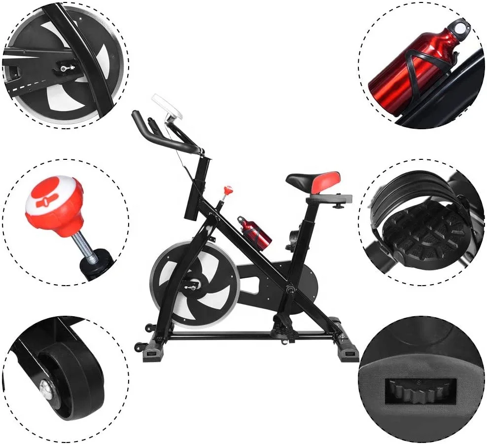 (Factory Direct Supply) MaibuFit 6~13KGS Flywheel Spin Bike Exercise Bike MB-9.1 Home Use Indoor Spinning