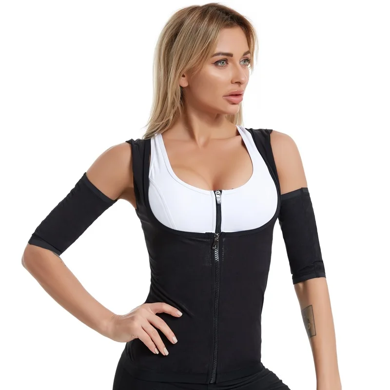 Women Weight Loss Arm Shaper Cellulite Slimming Wrap Belt Band Face Lift Tool Arm Sleeves Women Slimmer Shaperwear cycling gloves sports gloves