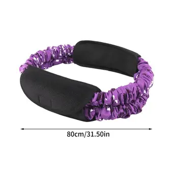 Elastic Exercise Band Elastic Lunges Stretch Workout Bands Squats Stretchy Home Gym Fitness Equipment Glute Men Women 6
