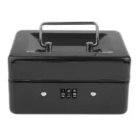 Mini Portable Steel Petty Lock Cash Safe Box Money Cash Security Box 1