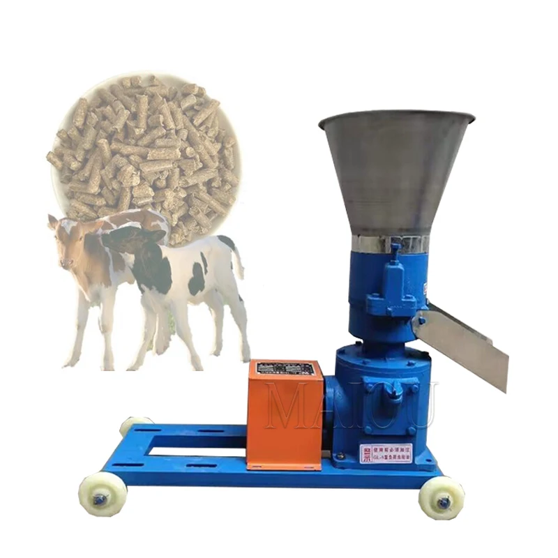 220v/ 380v Pellet Press Animal Feed Pellet Mill Biomass Pellet Machine 4kw  150kg/h-200kg/h - Wood Pellet Mill - AliExpress