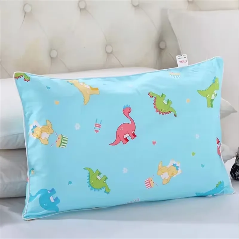Cotton Children's Pillowcase Size Single Piece Cartoon Pattern Four Season Not including Pillow