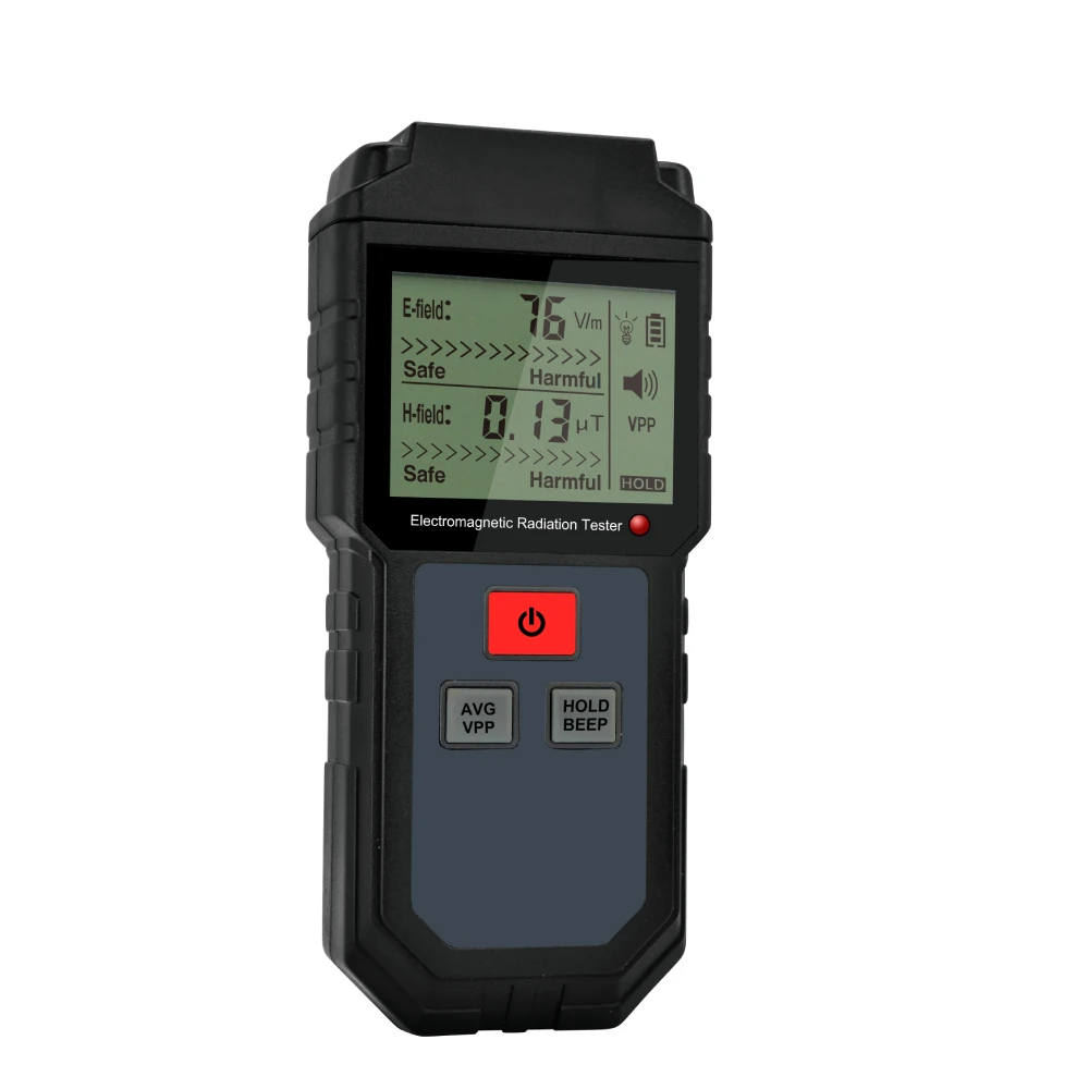 전자기 방사선 테스터 감지기 전기장 및 자기장 EMF 측정기 휴대용 방출량 측..