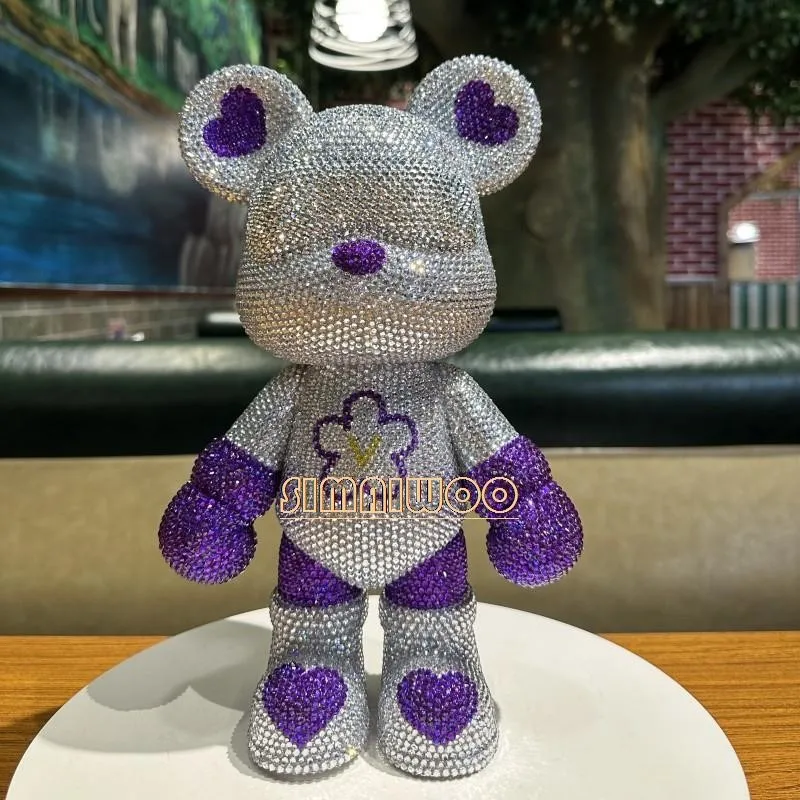 Rhinestone DIY Space Bear Fashion Diamond Painting Crystal Mosaic