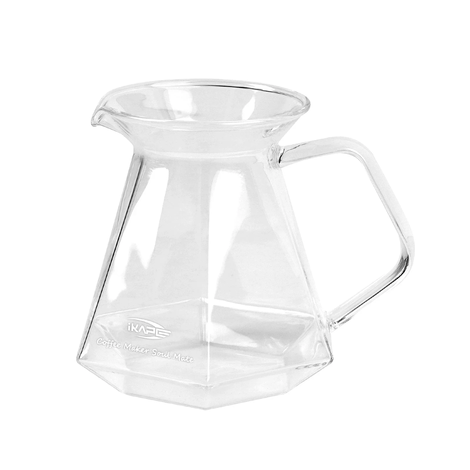 식품 등급 스테인리스 스틸 구스넥 드립 주전자, 커피 티 포트, 붙지 않는 코팅, 얇은 입, 백조 목, 350ml, 600ml 11 IKAPE V60 유리 커피 서버, 소형 푸어 오버 카페 메이커, 드립 커피 메이커 세트 및 포트, 13.6 oz 커피 용기