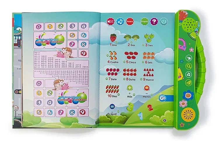Gioco Educativo Per Bambini 3-8 Anni - Lettere Di Apprendimento Con Schede - Versione Spagnola - Giocattolo Per Imparare L'Alfabeto - 4