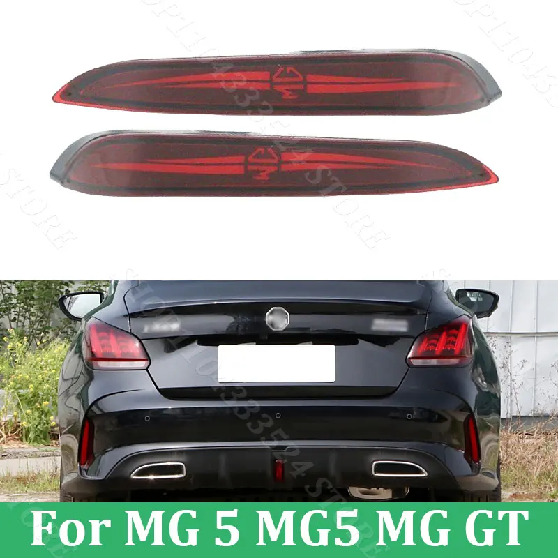 Modify Rear Bumper Fog Light Reflector Stop Light For MG 5 MG5 MG GT ...