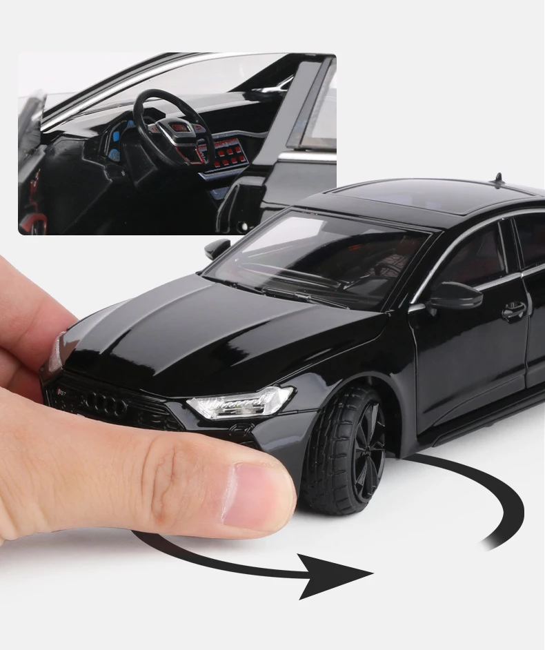 Audi 1:24 Ölçekli Model Araba 