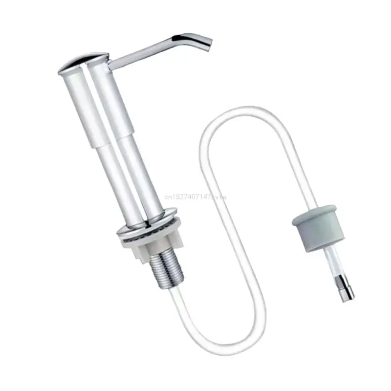 Kitchen Sink Soap Dispenser Tube Convenient Practical Dish Soap Head Outlet Simple Installation for Kitchen