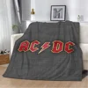 Acdc Fluffy Soft Blankets & Throw Blanket Home Interior Knitted Plaid Beach Towel Microfiber Bedding Knee Nap King Size Bed Sofa 1