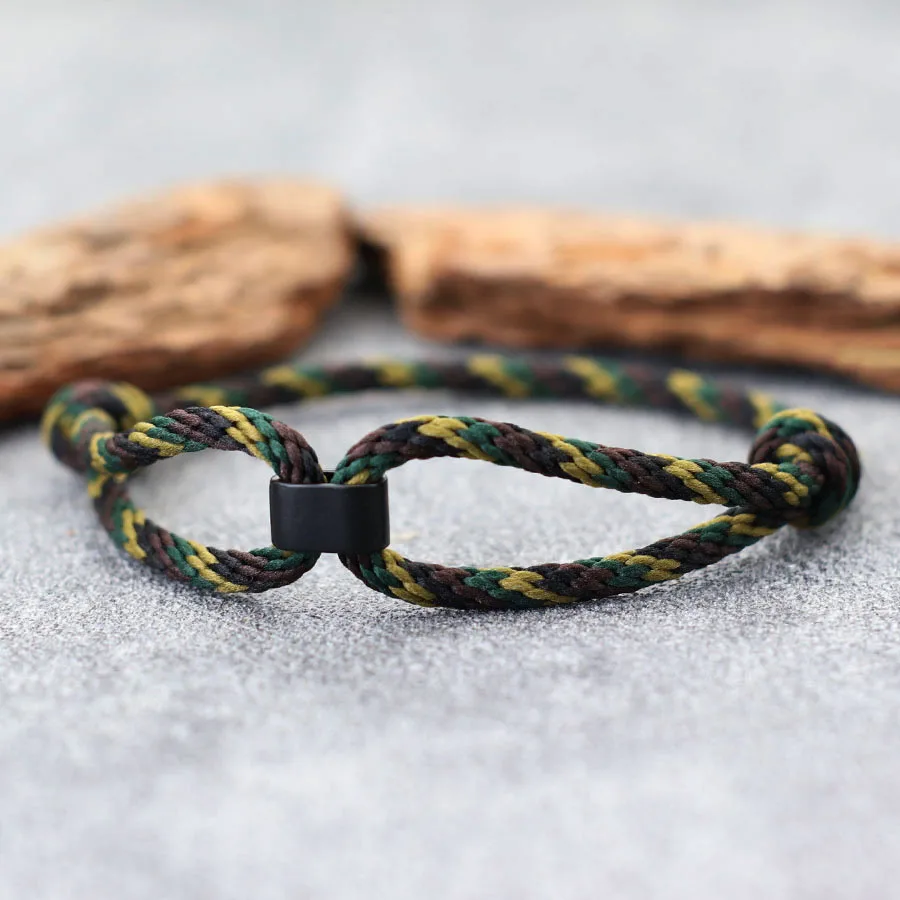 Handmade Ethnic Rope Adjustable Bracelet For Men Women