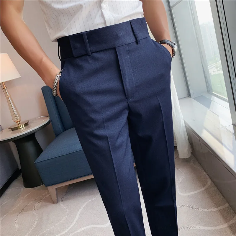Pantalon Chandal Elegante Pantalones De Vestir Ajustados De Moda