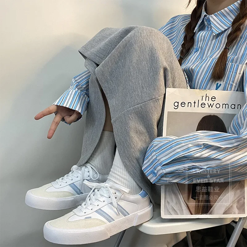 Luxury Brand 2024 New Retro Shoes for Women Sneakers Fashion Classic Low Cut Lace-up Plus Size 35-44 All-match Sneakers Women