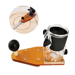 2-140CM Circle Cutting Jig For Makita Electric Hand Trimmer Wood Router Milling Circle Slotting Trimming Machine WoodworkingTool