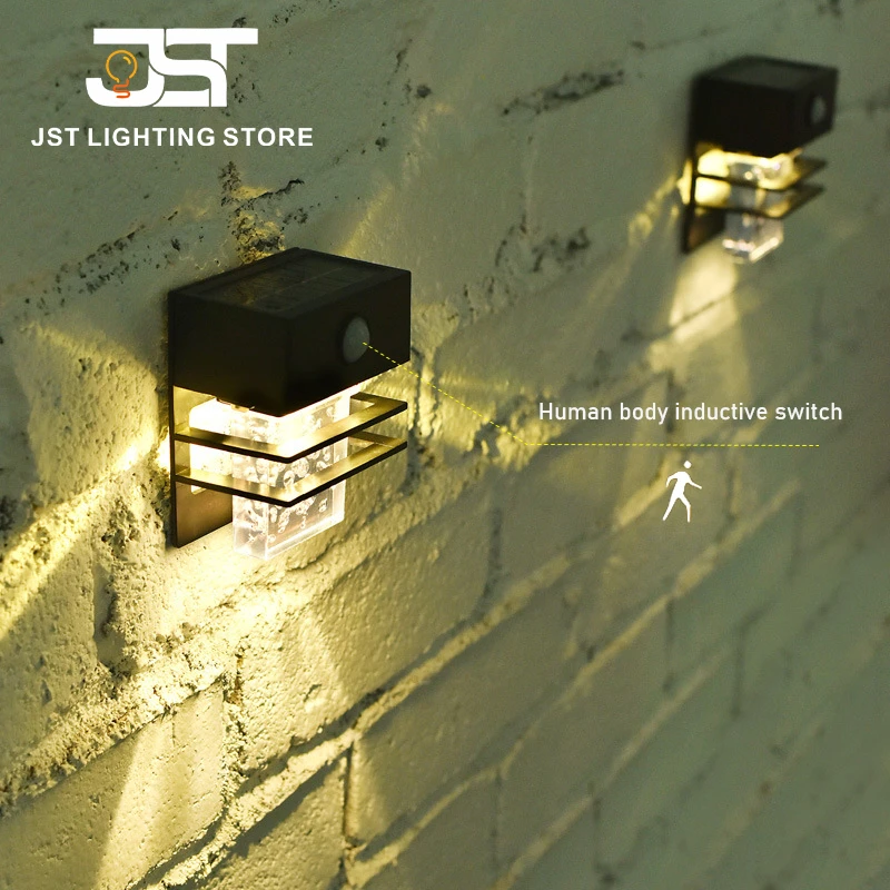 Human Body Sensor Wall Lamp Outdoor Waterproof Courtyard Garden Layout