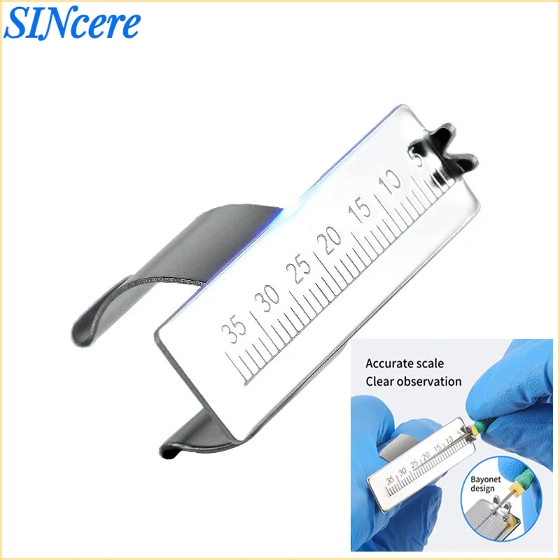 

1 Pc Dental Span Ring Laboratory Equipment Dental Finger Ruler Gauge Measure Scale Endodontic Dentistry Endodontic Instrument