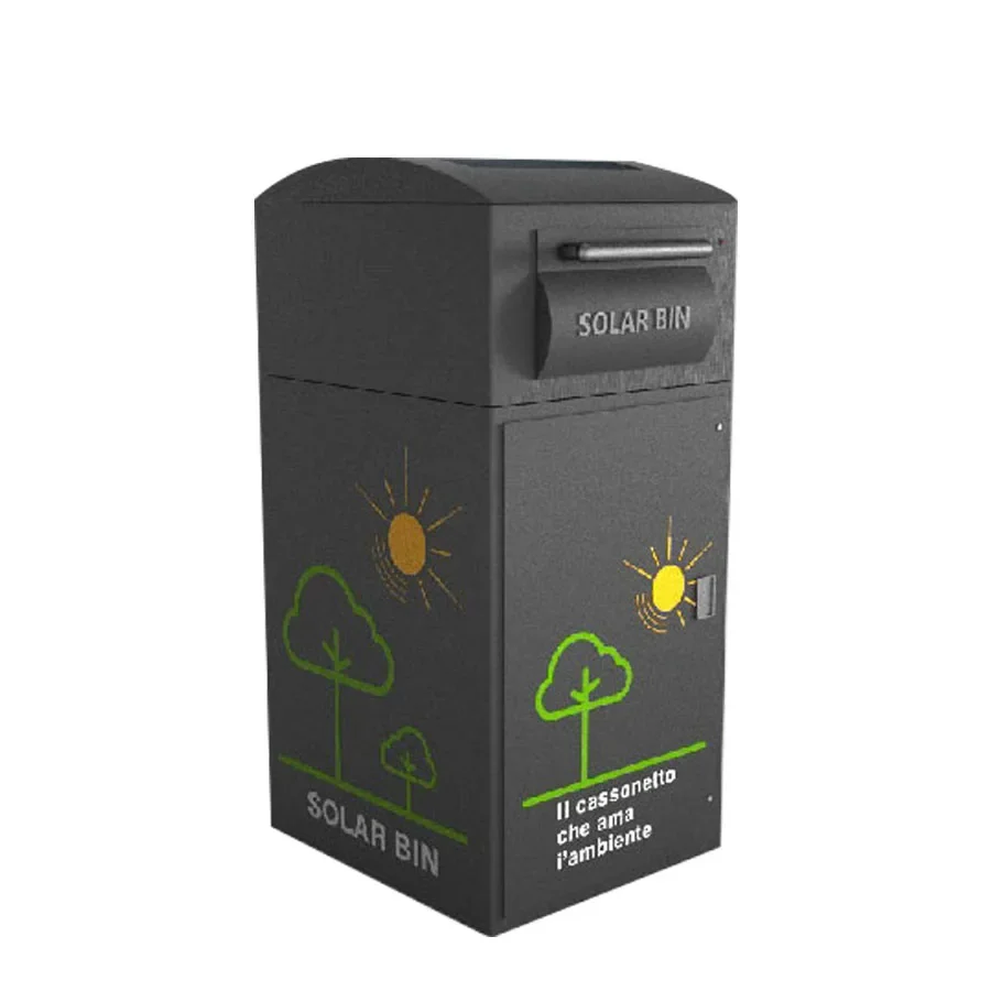 Solar Panel Equipped Smart Trash Compactors 5