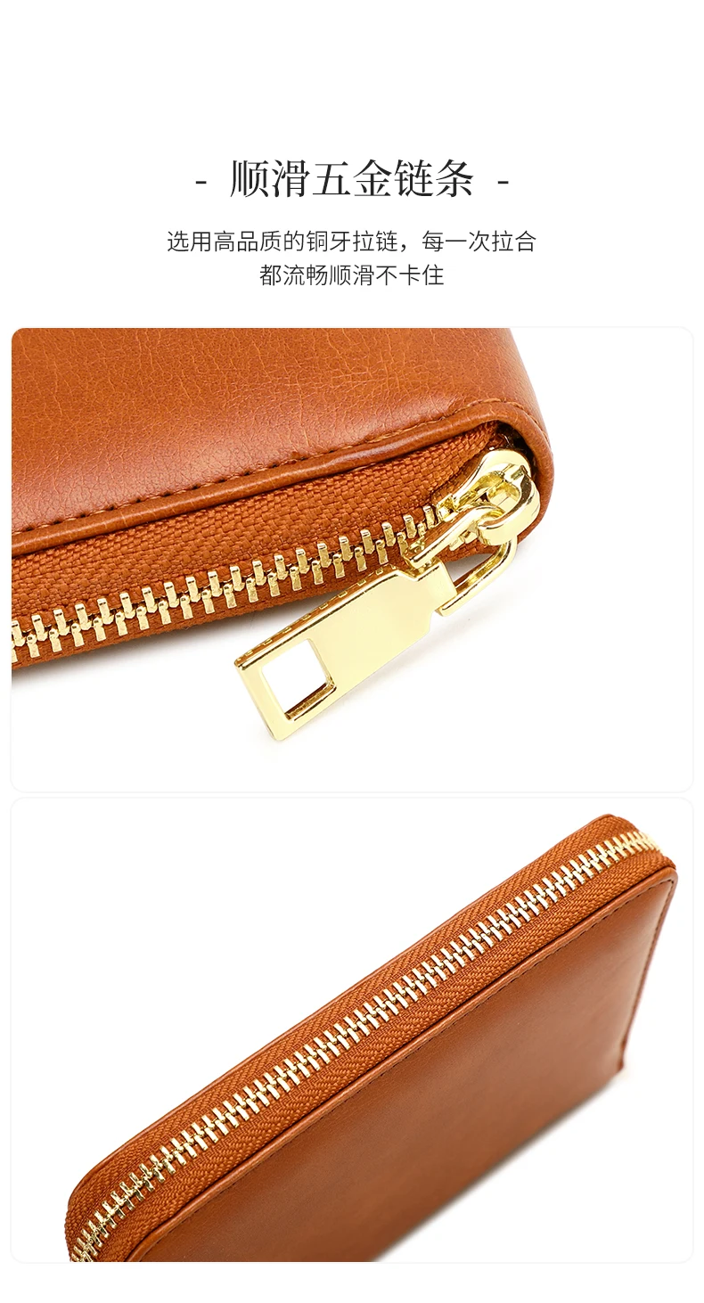 RFID Blocking Passport Holder Travel Wallet Organiser Document Bag Zipper