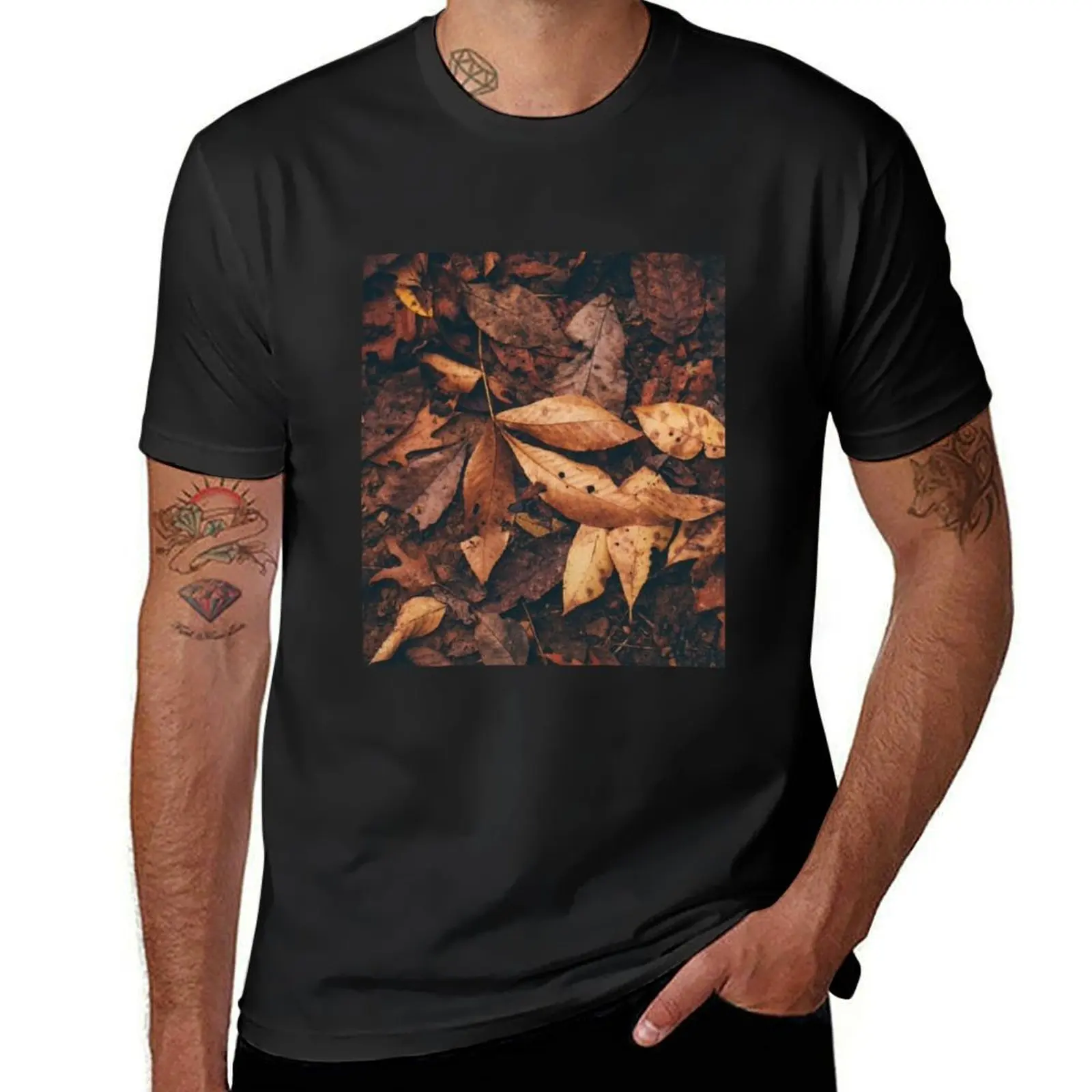

Fall Leaves T-Shirt anime sublime sports fans plus sizes slim fit t shirts for men