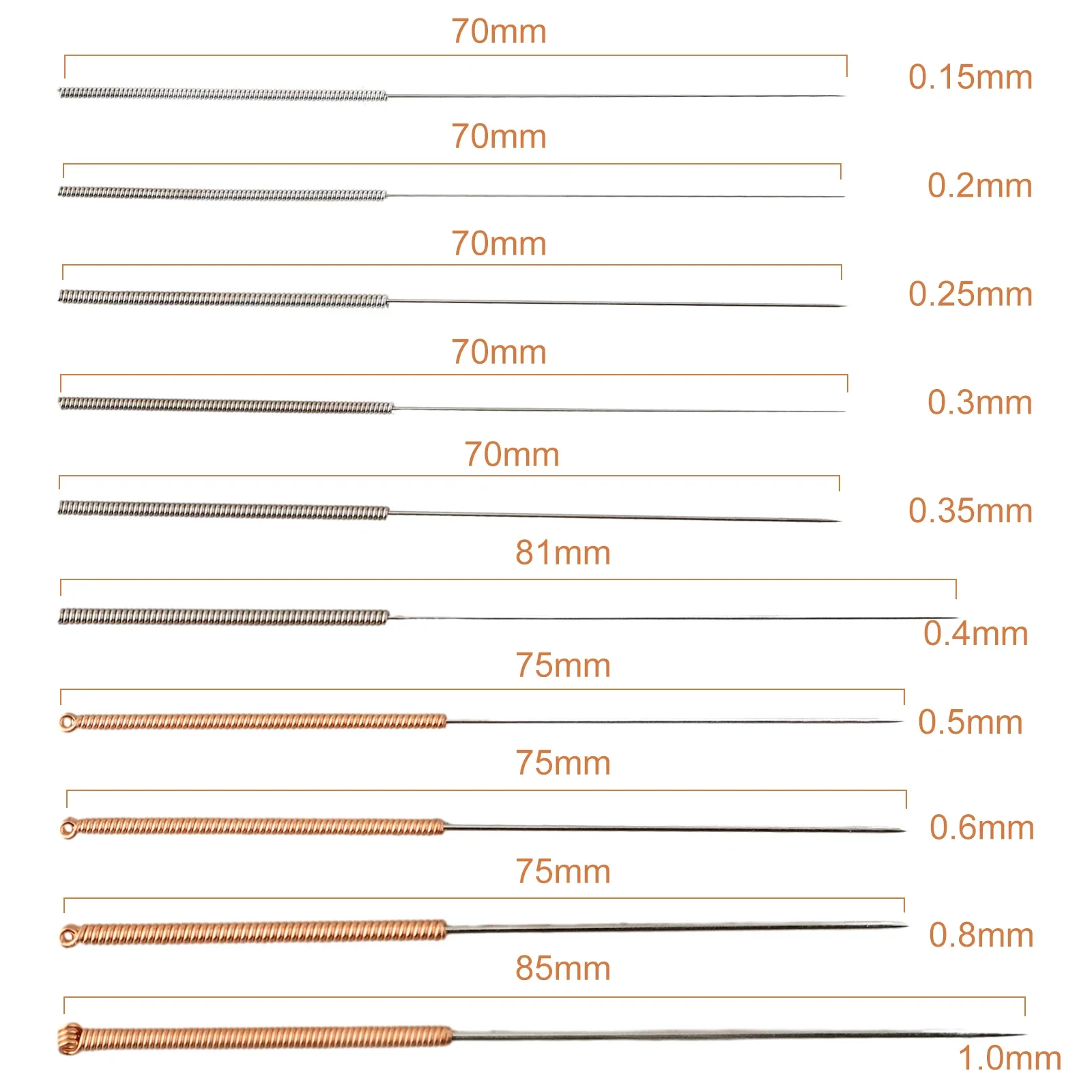 Drill Bit Nozzle Cleaning Tool Accessories For 3D Printer MK8 Needles Parts Stainless Steel For Cleaning Filament