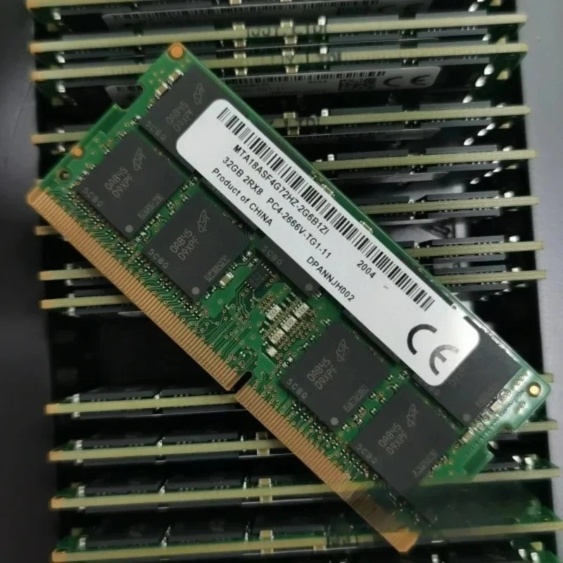 Micron ECC Ram DDR4 32GB 2666MHz Sunucu Dizüstü Bilgisayar Belleği