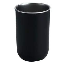 Sleek Stainless Steel Insulated Beverage Mug (Black)