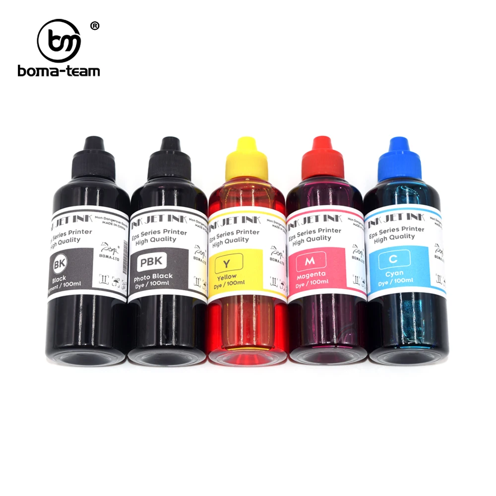 

202XL 302XL 100ML 5Color Dye Pigment Refill Ink For Epson XP-6000 XP-6005 XP-6100 XP-6105 XP6000 XP6005 XP6100 XP6105 Printer