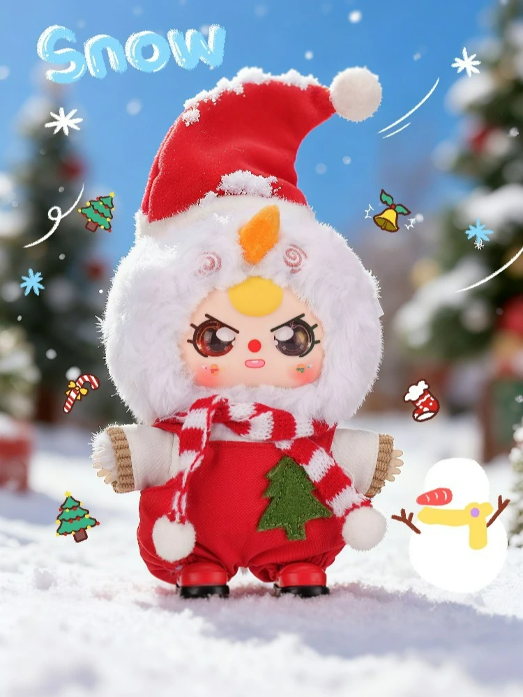 New Baby Three Christmas Series Doll Blind Box Cute Plush Anime
