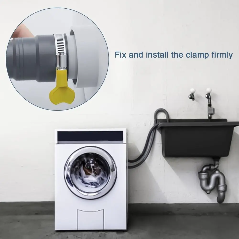 Professional EVA Washing Machine Drain Hose Corrugated Tube 1m 3m 5m Dishwasher Drain Hose Flexible Faucet Accessories Home
