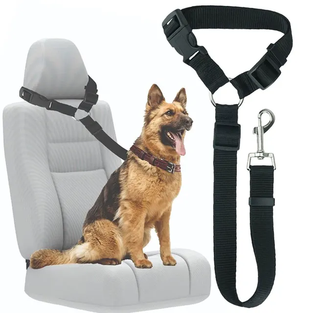 Leash Adjustable Dog Car Safety Strap for Dogs 1