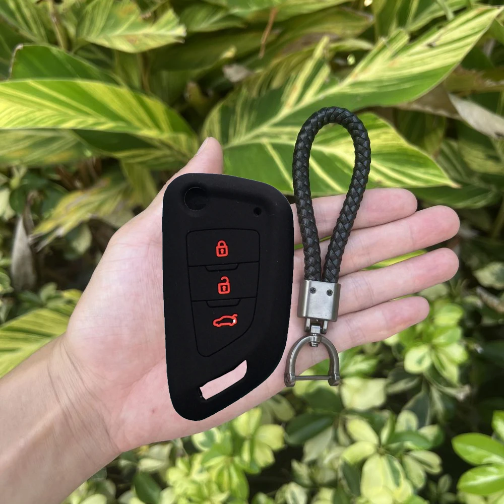 Key Case Cover Key Case Remote Control Case Cover Silicone Key Cover Rubber Protector Case Accessories For Universal 3 Buttons VVDI2 Wire Remote For Xhorse MINI Programmer VVDI